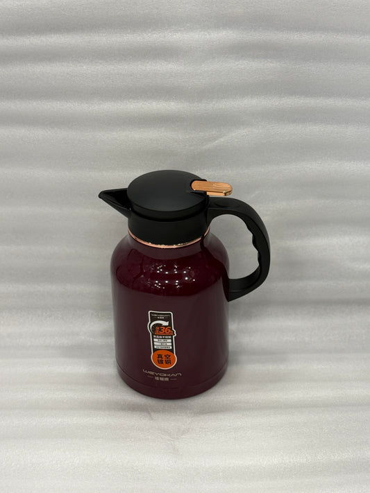 1.6L Stainless Steel Thermal Purple Flask – Hot & Cold Insulated