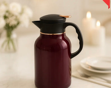 1.6L Stainless Steel Thermal Purple Flask – Hot & Cold Insulated